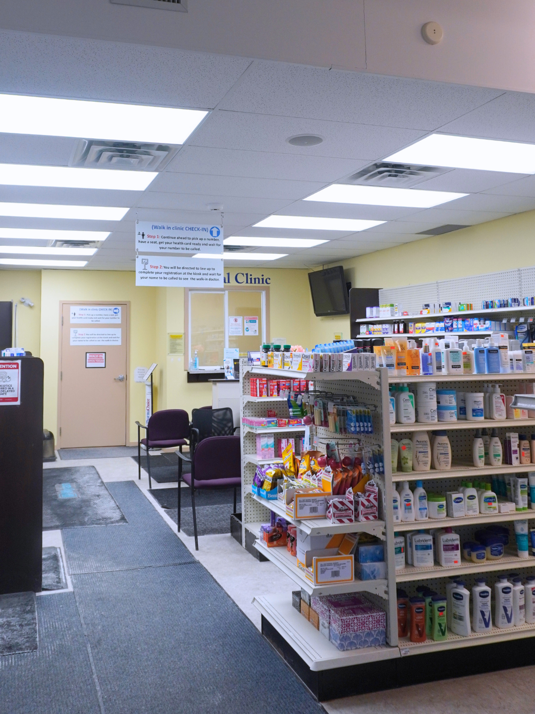 Kanata Mews Pharmacy & Medical Clinic exterior signage
